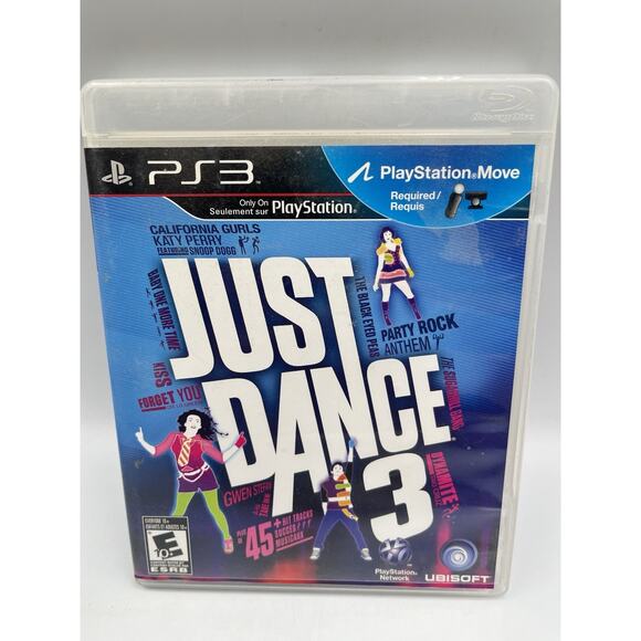 Just Dance 3 Sony PlayStation 3 PS3 Complete With Manual Tested PS Move Required - Picture 1 of 8